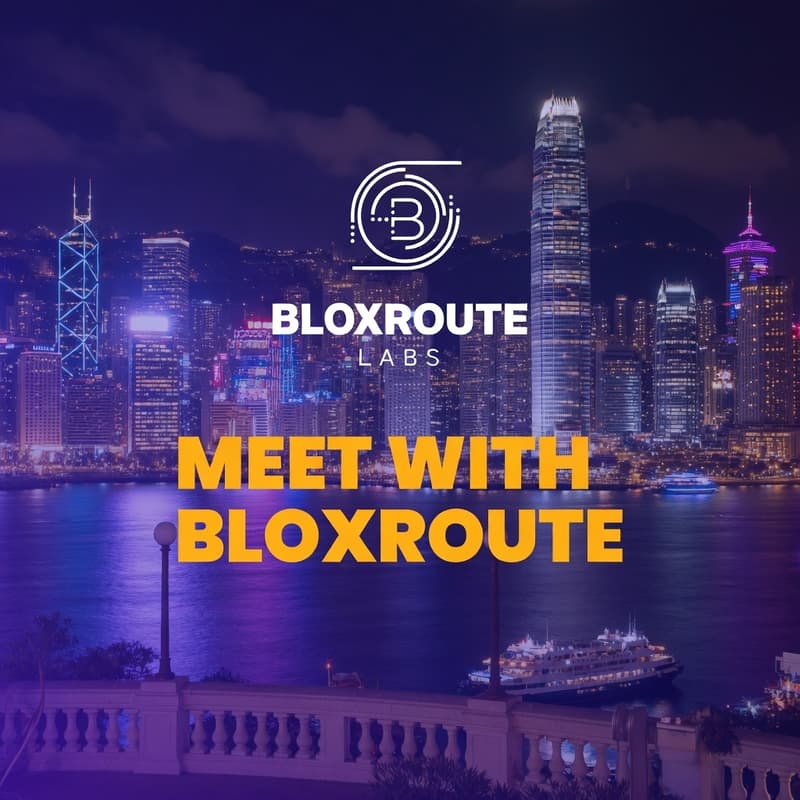 Meet with bloXroute @ Web3 Festival · Luma