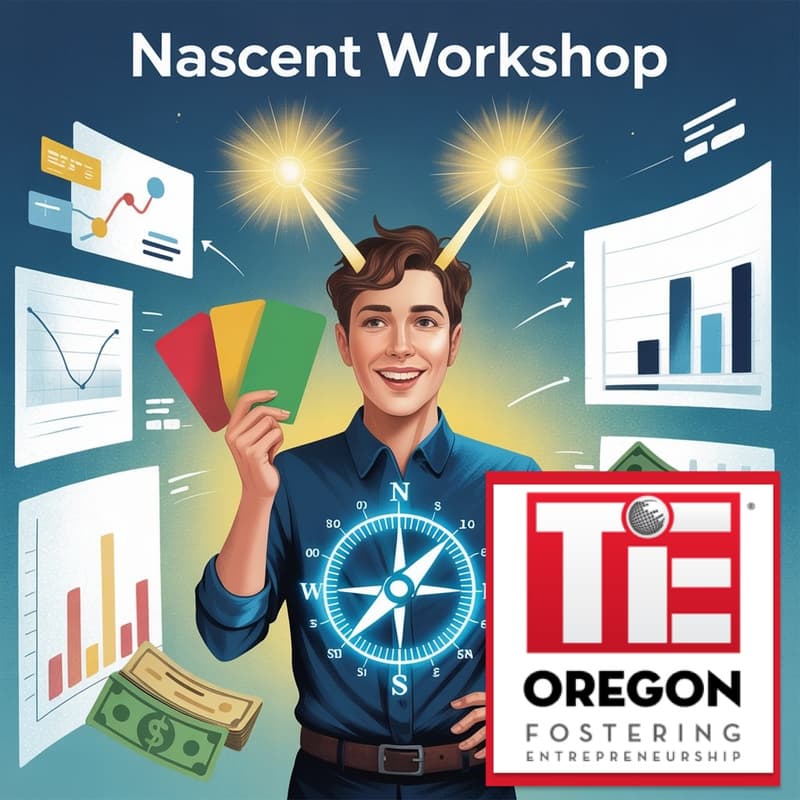 Cover Image for How to get started with your startup? Here's how to know if it's worth pursuing. (TiE Oregon)