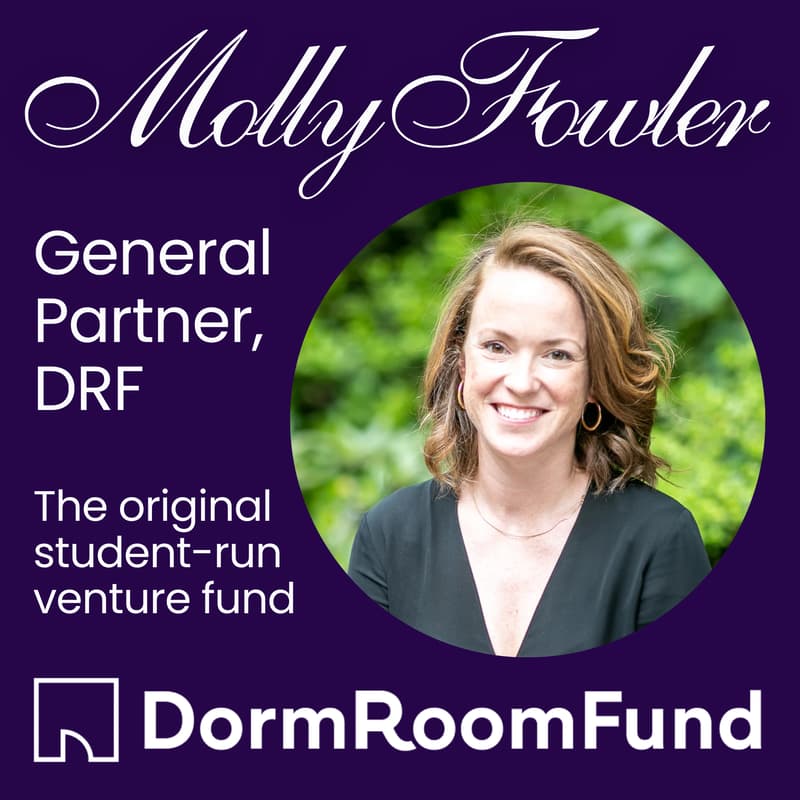 Cover Image for Molly Fowler, GP of Dorm Room Fund - Fireside Chat at Yale