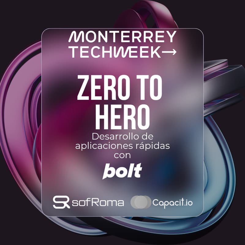 Cover Image for Zero to Hero: Desarrollo de aplicaciones rápidas con Bolt