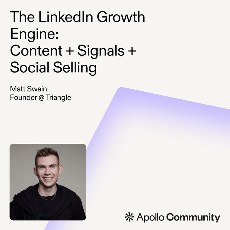 Cover Image for The LinkedIn Growth Engine:  Content + Signals + Social Selling