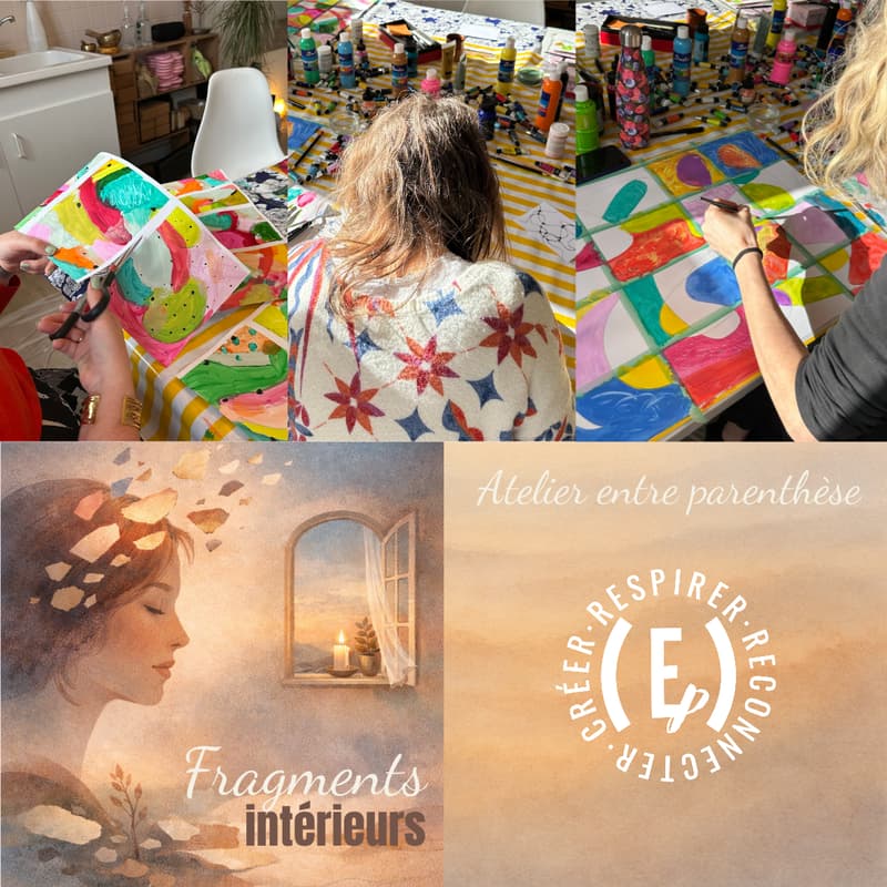 Cover Image for Fragments intérieurs Session N°1- Atelier de création intuitive - du geste libre au geste choisi