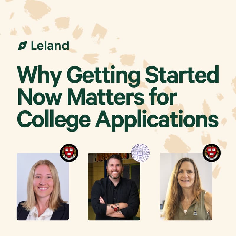 Cover Image for Why Getting Started Now Matters for College Applications