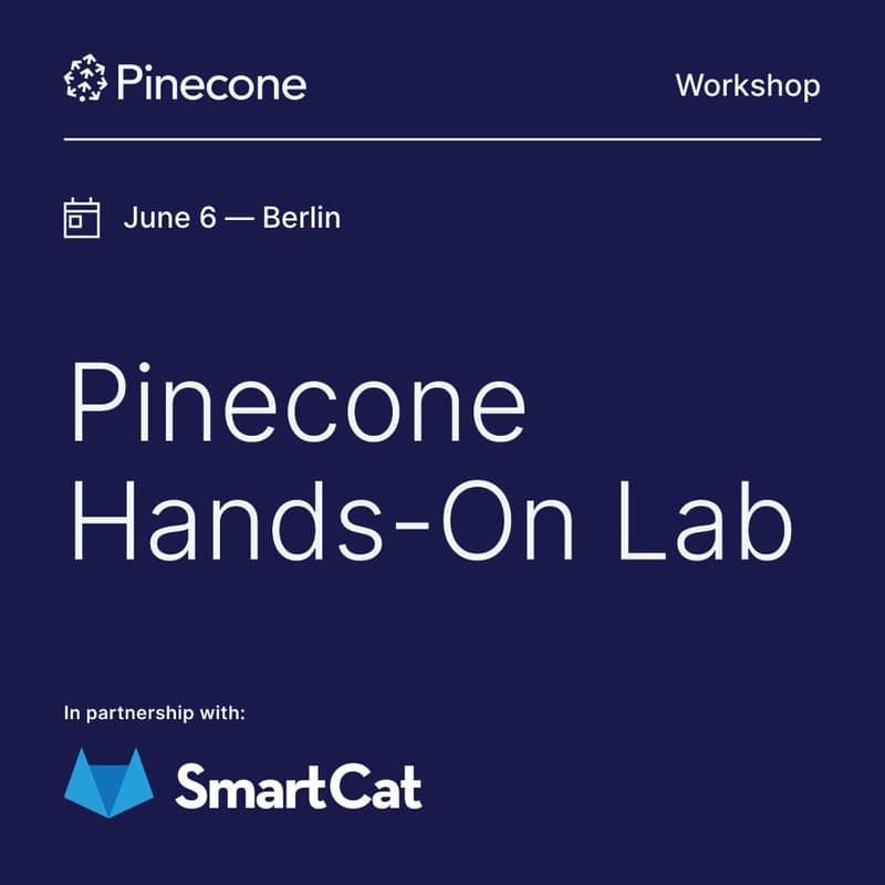 Cover Image for Pinecone & SmartCat Hands-On Lab