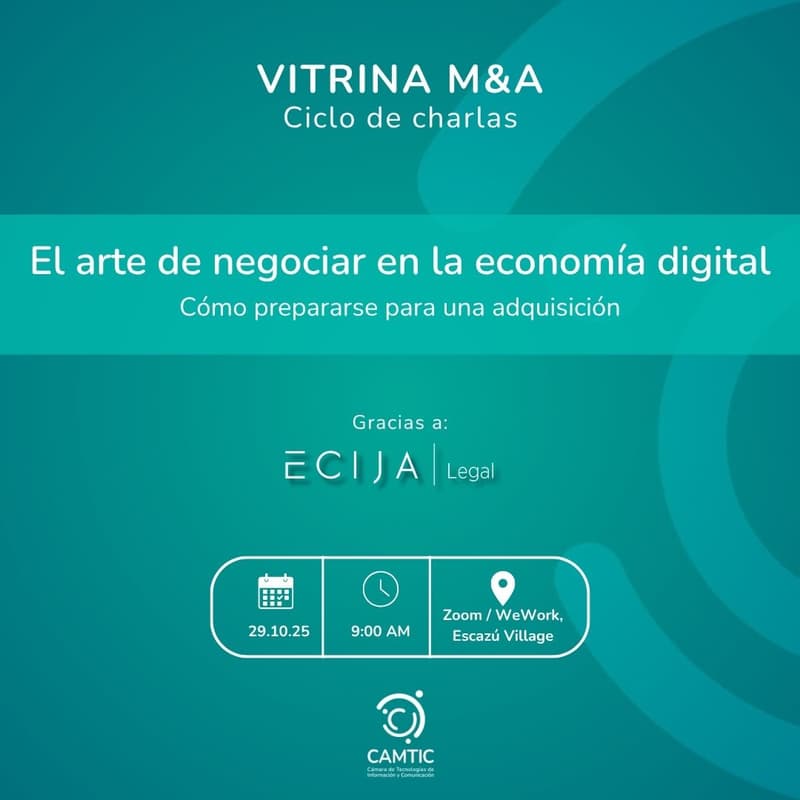 Cover Image for El arte de negociar en la economía digital: Cómo prepararse para una adquisición