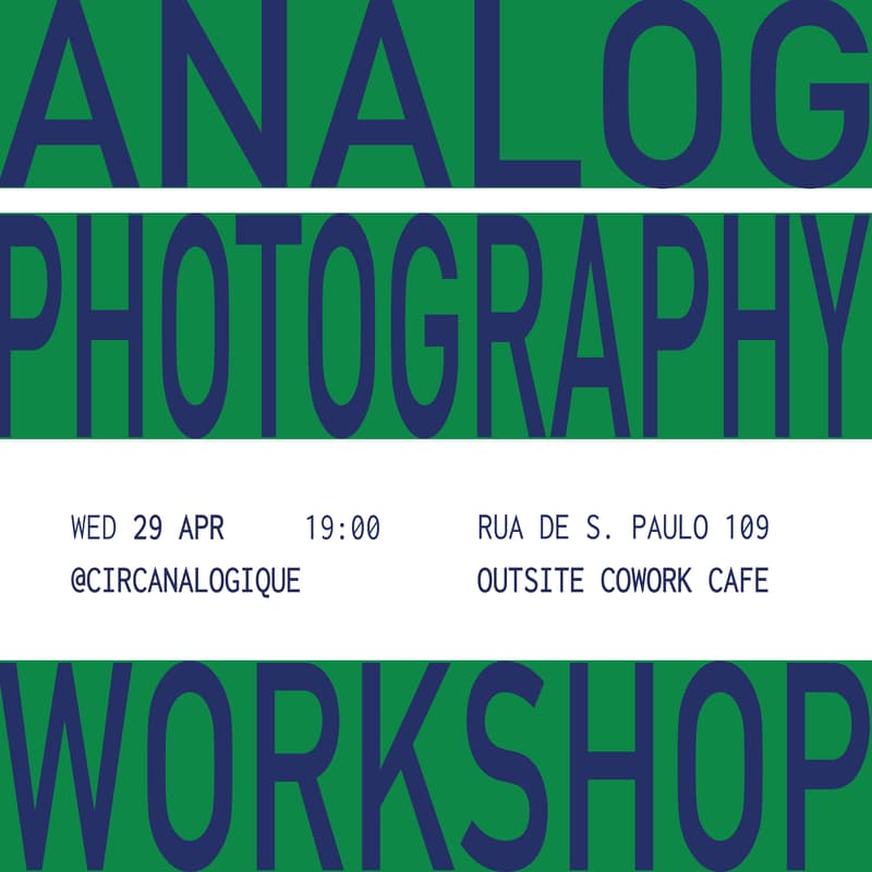 Cover Image for Analog Worshop with Circanalogique