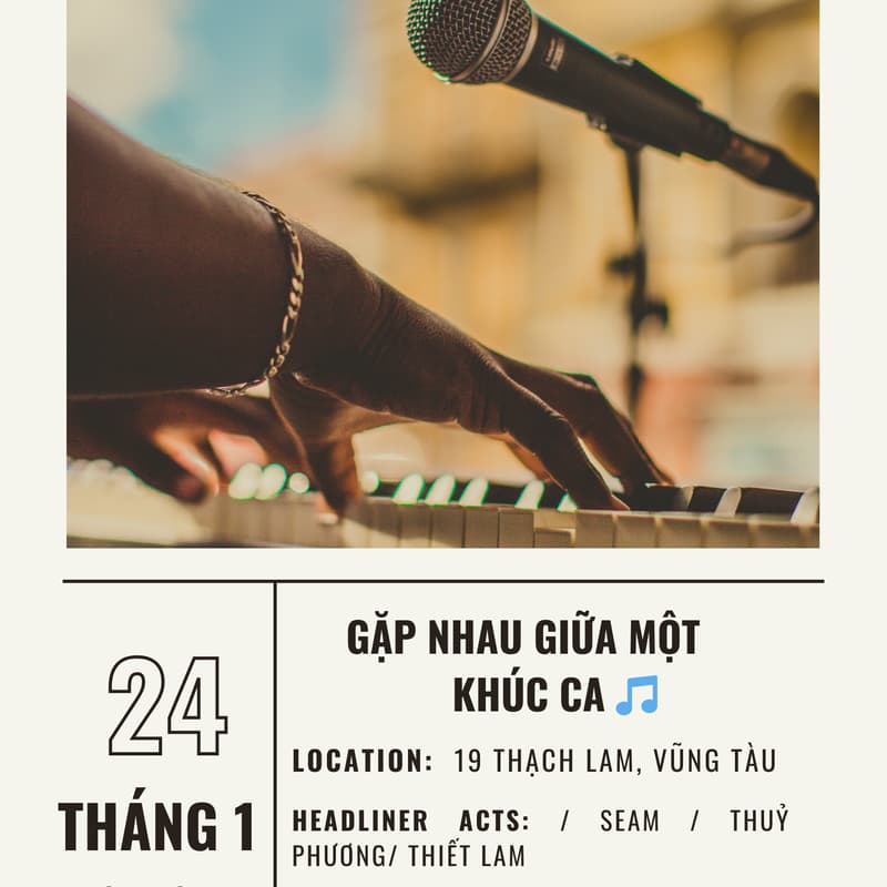 Cover Image for MINI CONCERT – GẶP NHAU GIỮA MỘT KHÚC CA