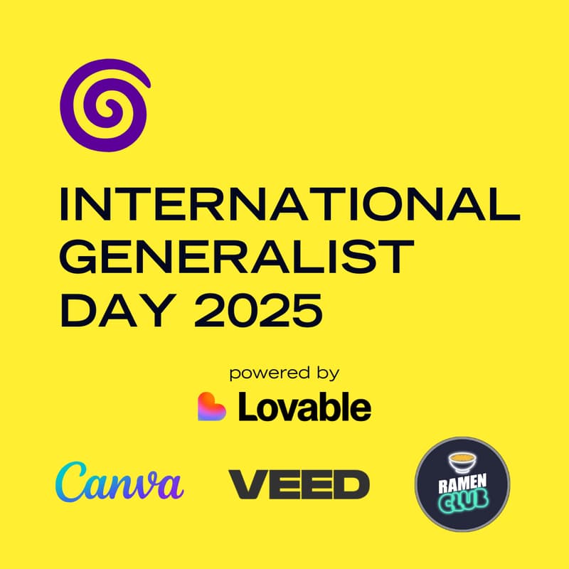 Cover Image for 📍London x Ramen Space - International Generalist Day Meetup