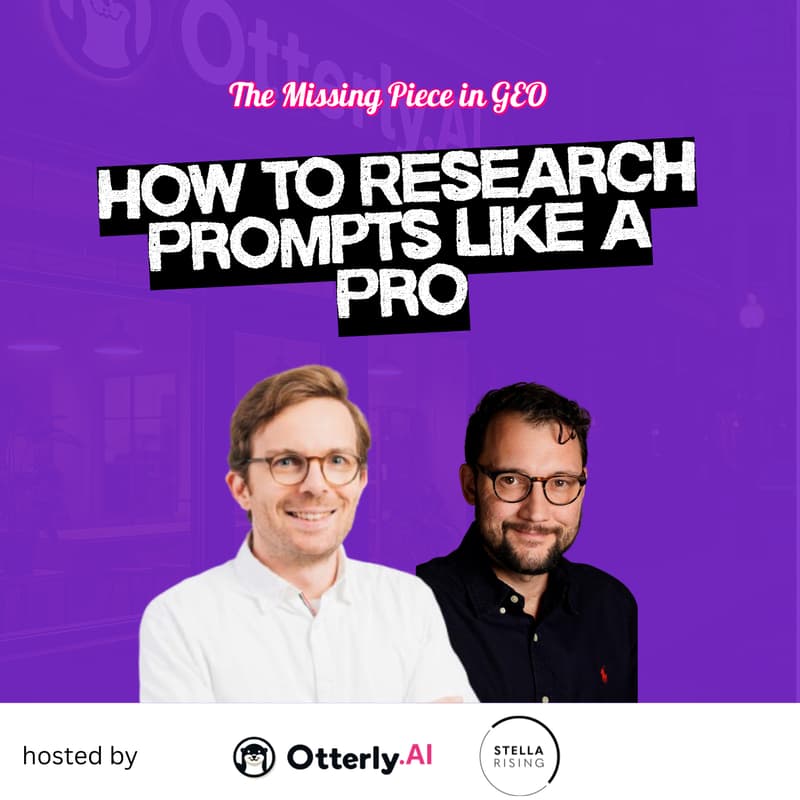 Cover Image for The Missing Piece in GEO: How to Research Prompts Like a Pro