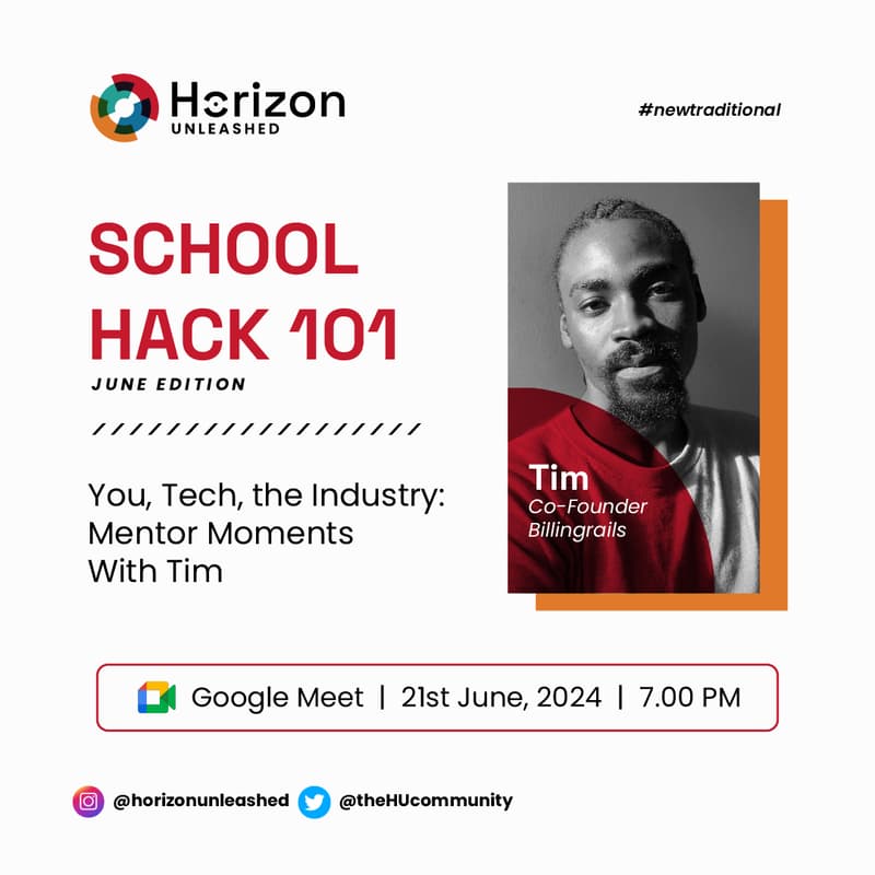 Cover Image for Mentor Moments with ex-Paystack Product Manager, Tim