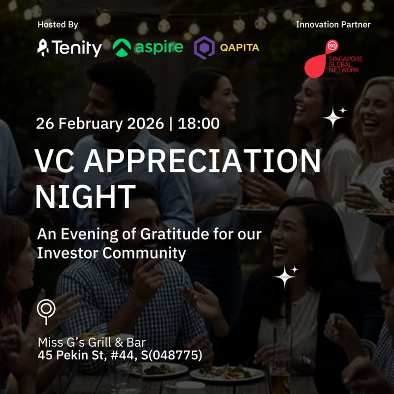 Cover Image for Tenity-Aspire-Qapita VC Appreciation Night