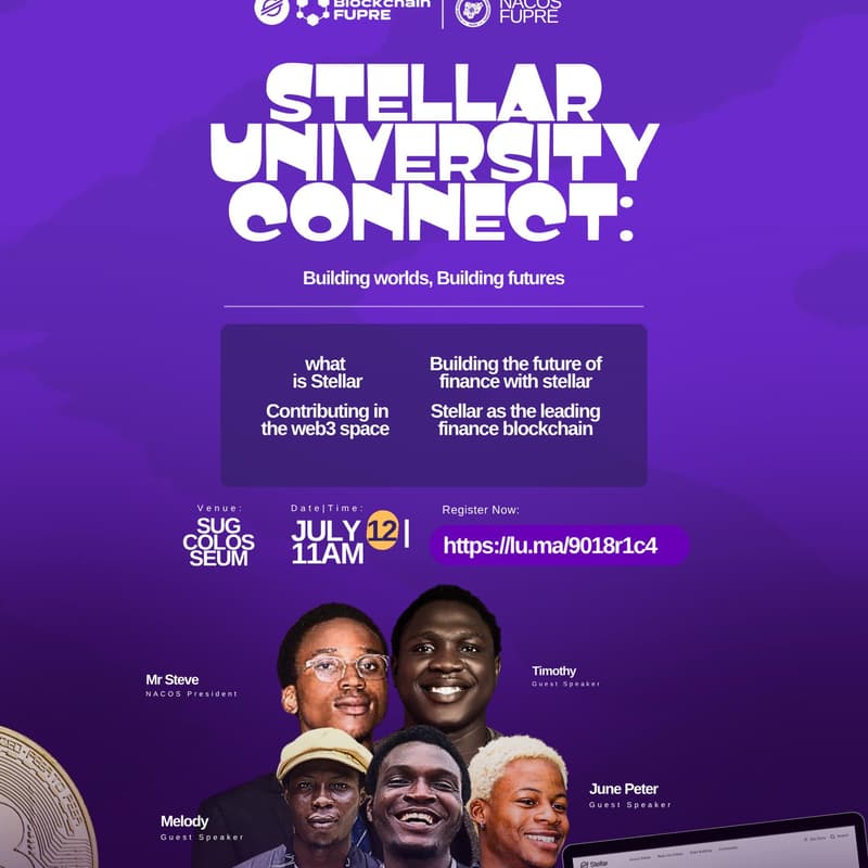 Cover Image for Stellar University Connect: Building Worlds, Building Futures