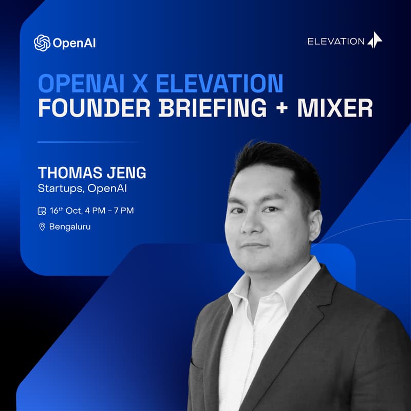 Cover Image for OpenAI x Elevation - Founder Briefing + Mixer