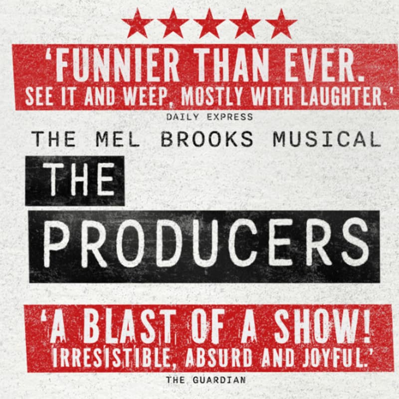 Cover Image for ICI London | The Producers | Garrick Theatre | 7th of October