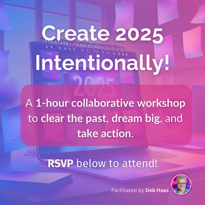 Cover Image for Create 2025 Intentionally!