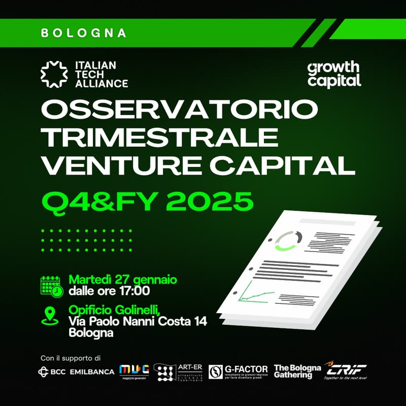 Cover Image for Osservatorio Trimestrale VC - Q4 & FY 2025 | Bologna