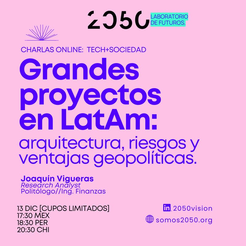 Cover Image for Grandes proyectos latinoamericanos [cupos limitados]