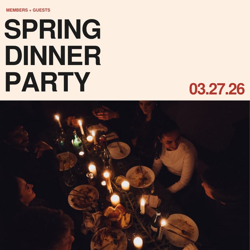 Cover Image for Members Spring Dinner Party