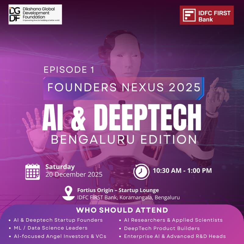 Cover Image for AI & DEEPTECH Founders Nexus (Episode 1)