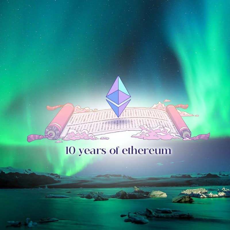 Cover Image for 10 years of Ethereum - Iceland Edition
