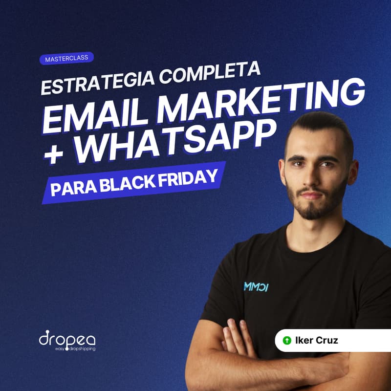 Foto de portada de Estrategia Completa de Email Marketing + WhatsApp para Black Friday