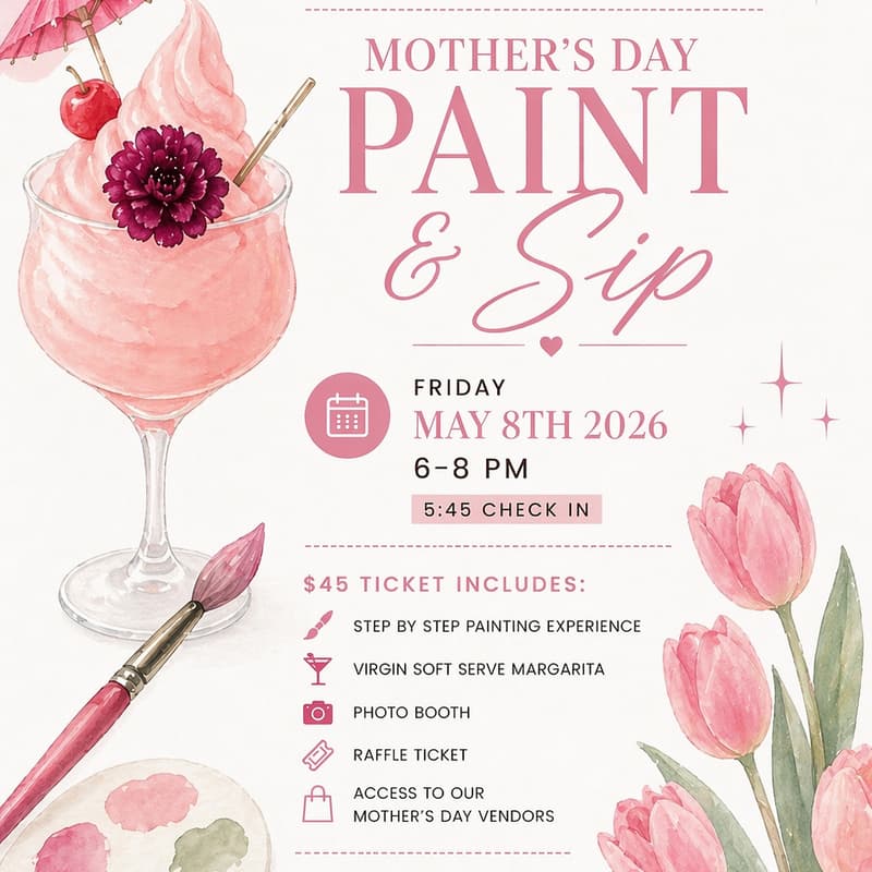 Cover Image for Mother’s Day Paint & Sip