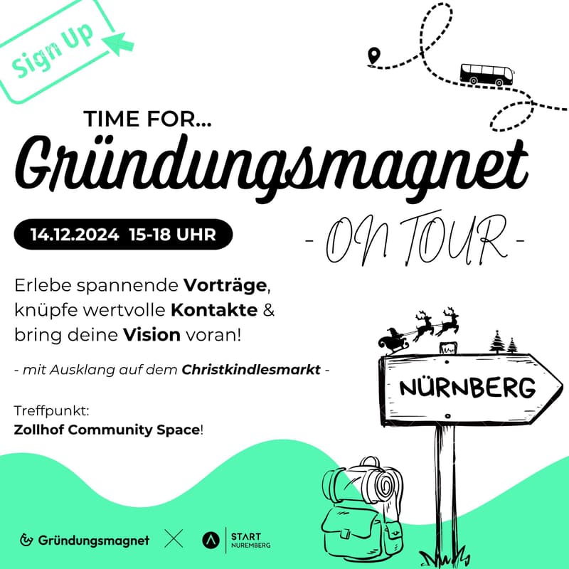 Cover Image for Gründungsmagnet on Tour X START Nuremberg