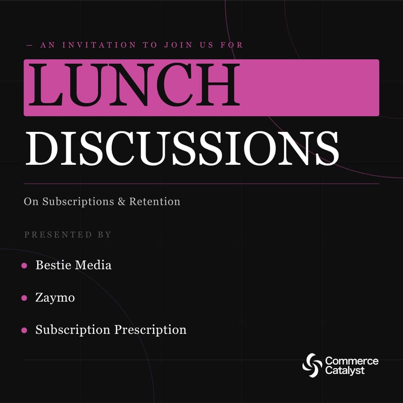 Cover Image for Subscription Lunch Chat