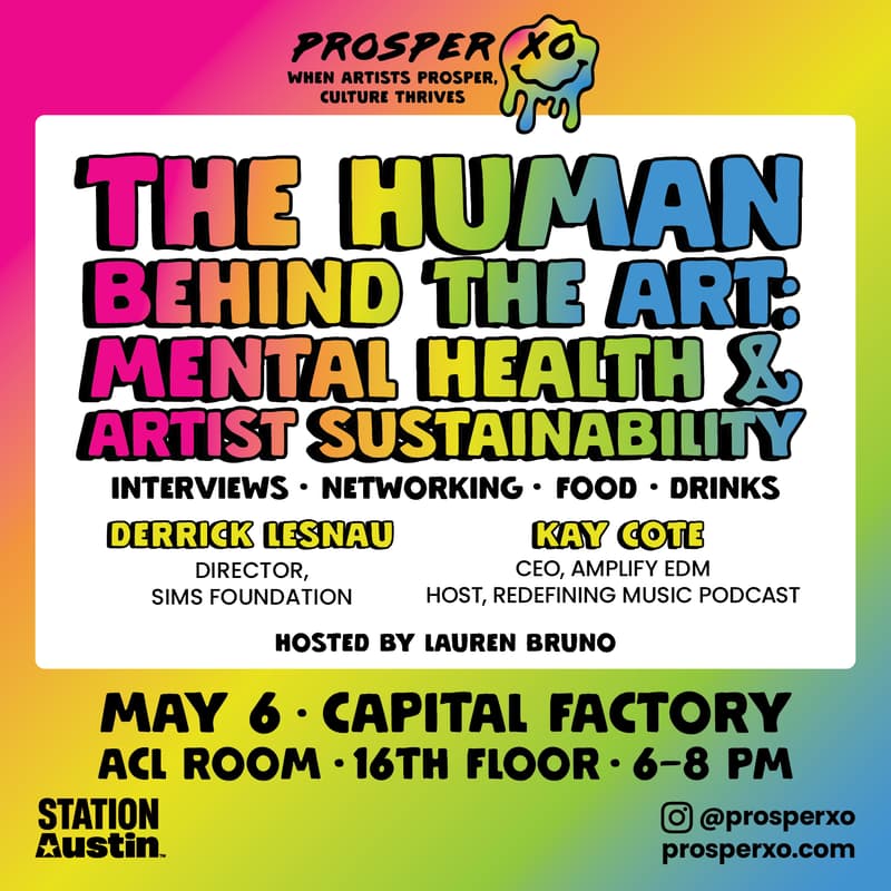 Cover Image for The Human Behind the Art: Mental Health & Artist Sustainability