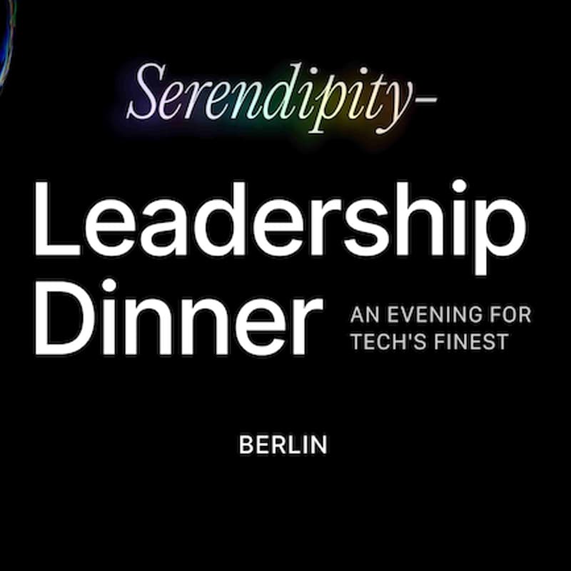 Cover Image for Serendipity - Leadership Dinner