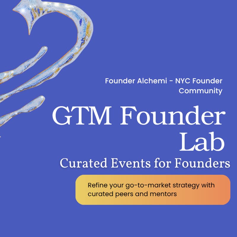 Cover Image for GTM Lab: Peer-to-Peer Strategy Session with YC-Backed Founder