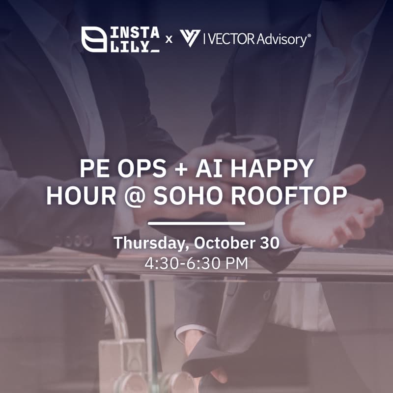 Cover Image for Private Equity Ops + AI : SoHo Rooftop Happy Hour