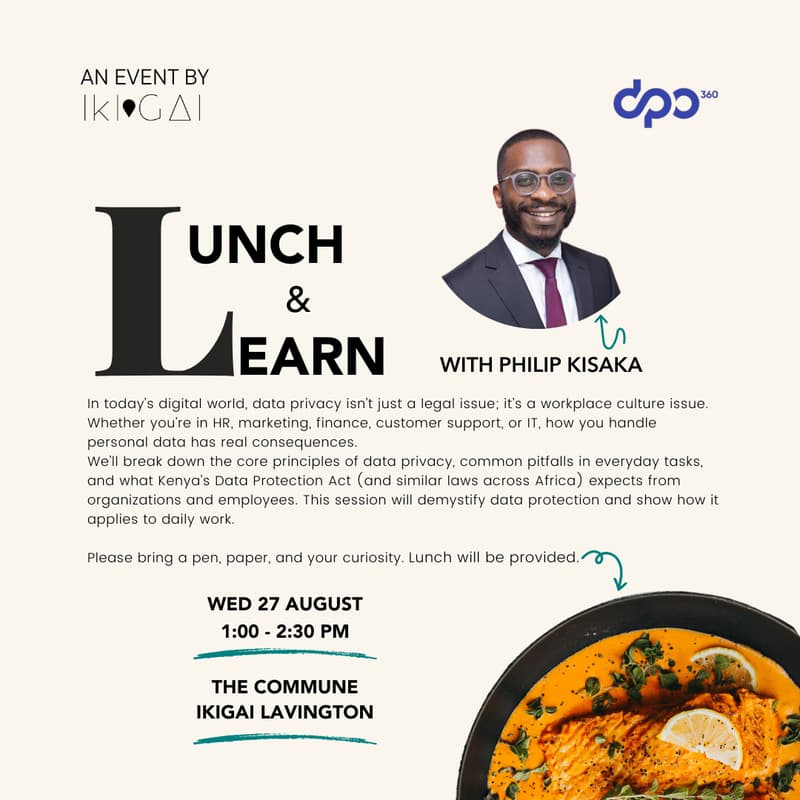 Cover Image for Lunch & Learn with Philip Kisaka