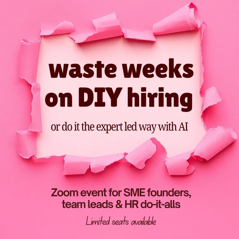 Cover Image for Hiring with AI for small business