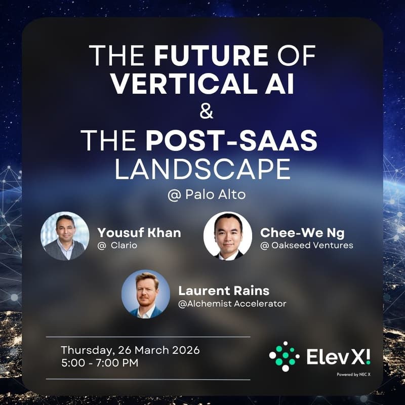Cover Image for 3/26 The Future of Vertical AI & The Post-SaaS Landscape