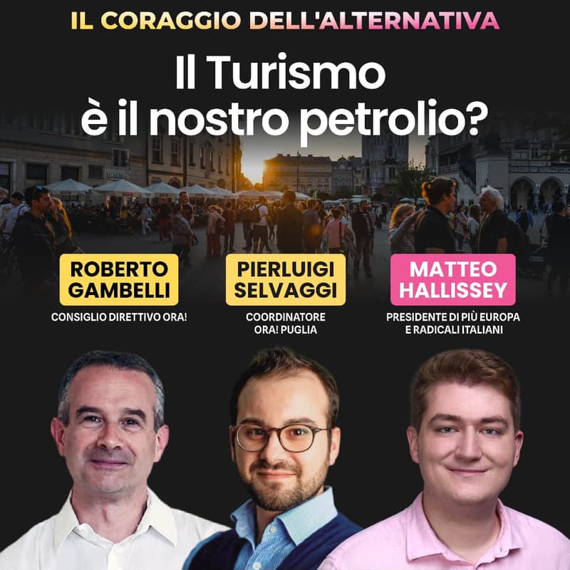 Cover Image for Il Coraggio dell'Alternativa - Il Turismo è il nostro petrolio?