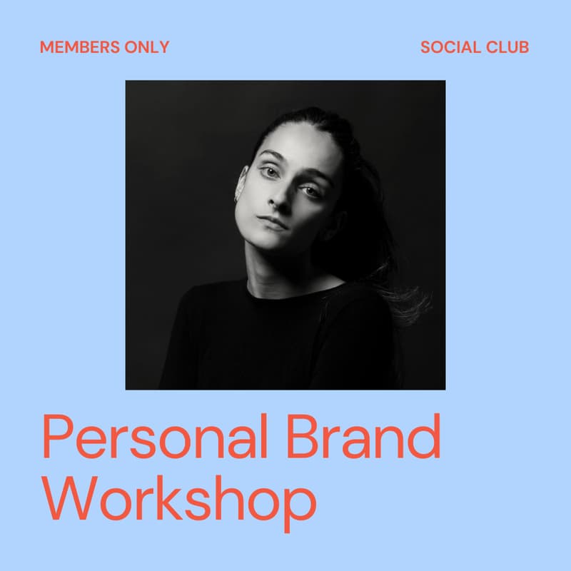 Cover Image for Personal Brand Workshop