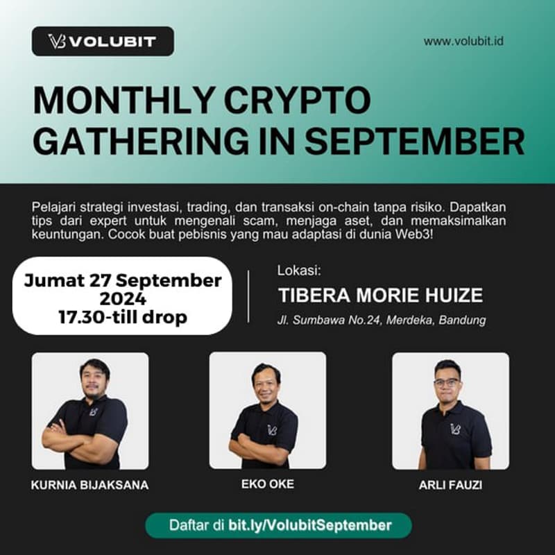 Cover Image for Volubit Monthly Gathering September