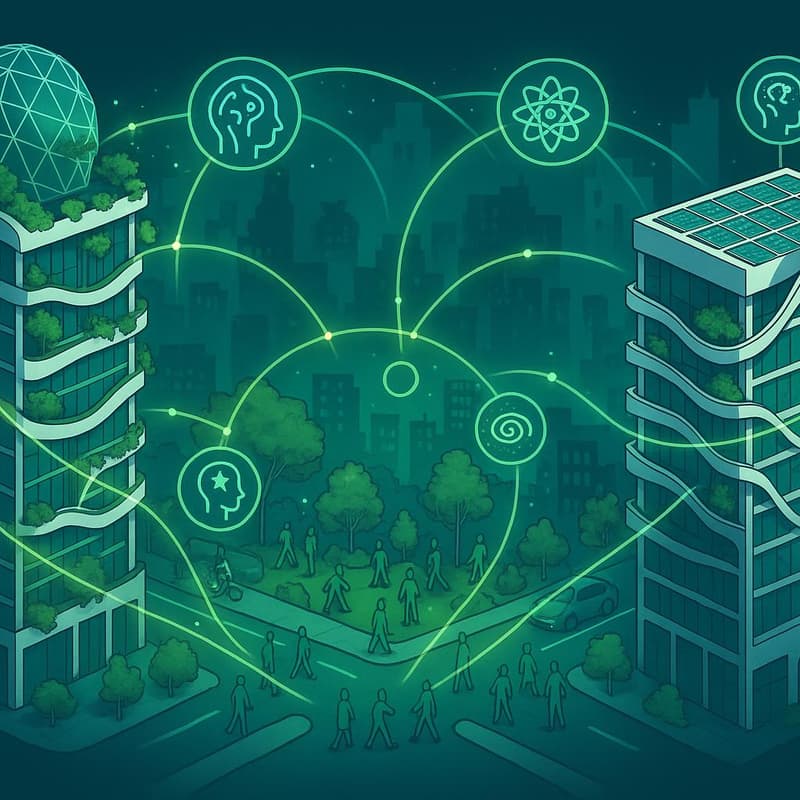Cover Image for 🌿 Relationship-driven Systems for The Frontier Tower 🌿  Living, Conscious Buildings That Impact Communities - Members +1