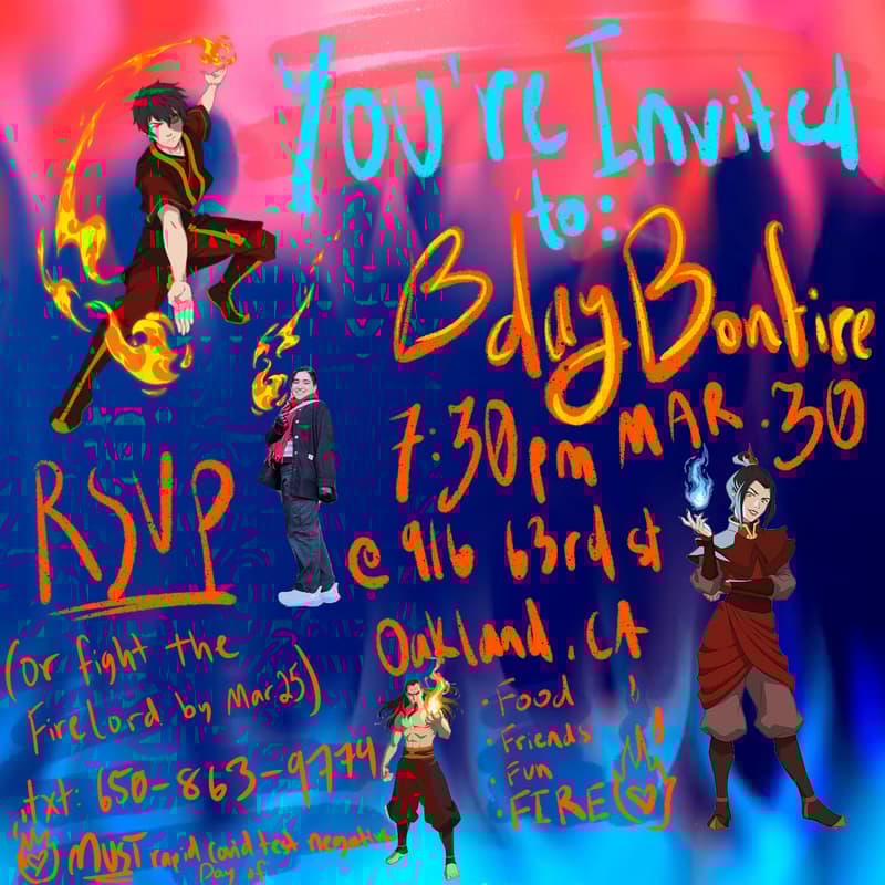Cover Image for Bday Bonfire(?)/Inner Fire