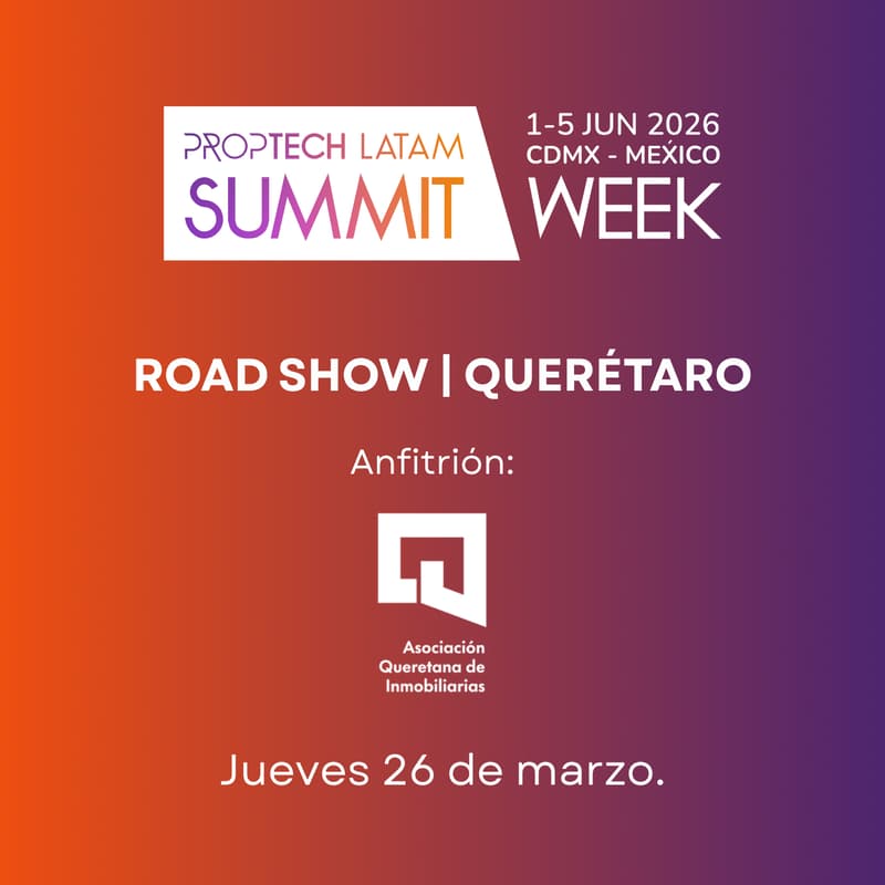 Cover Image for Roadshow Querétaro by PropTech Latam Summit