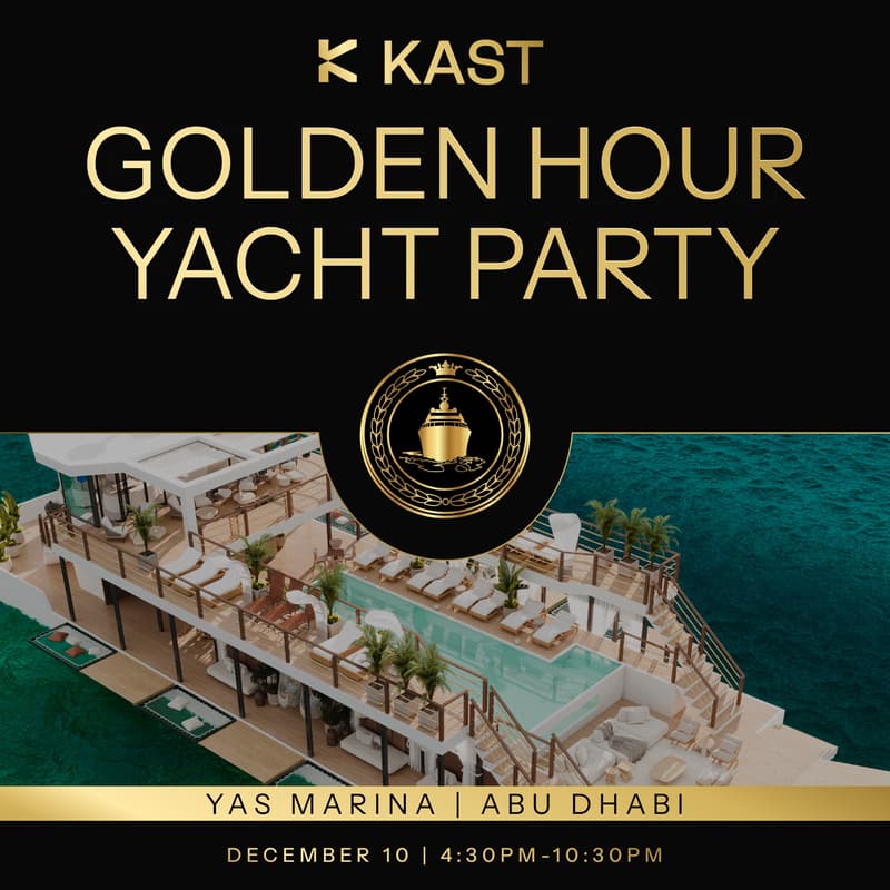 Cover Image for KAST VIP Golden Hour Yacht Party
