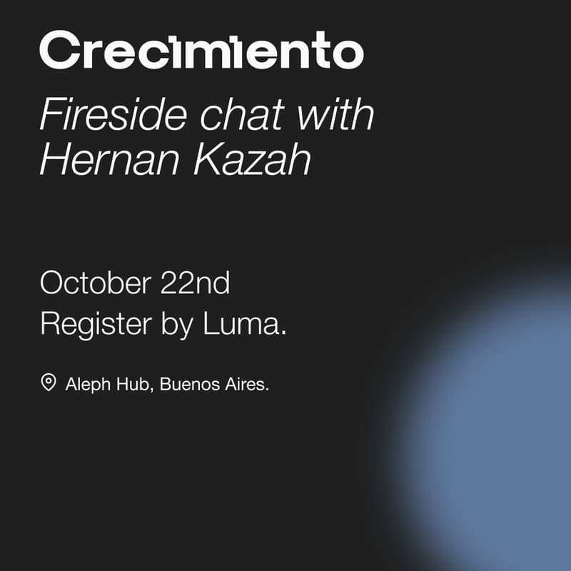 Cover Image for Fireside chat with Hernan Kazah (Kaszek Ventures)