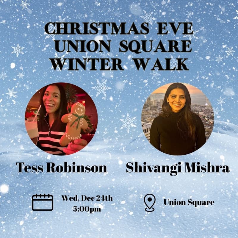 Cover Image for Christmas Eve at Union Square's Winter Walk