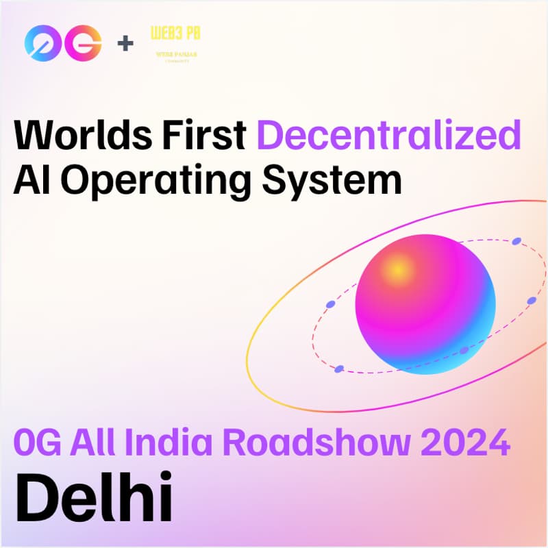 Cover Image for 0G India Roadshow: Delhi
