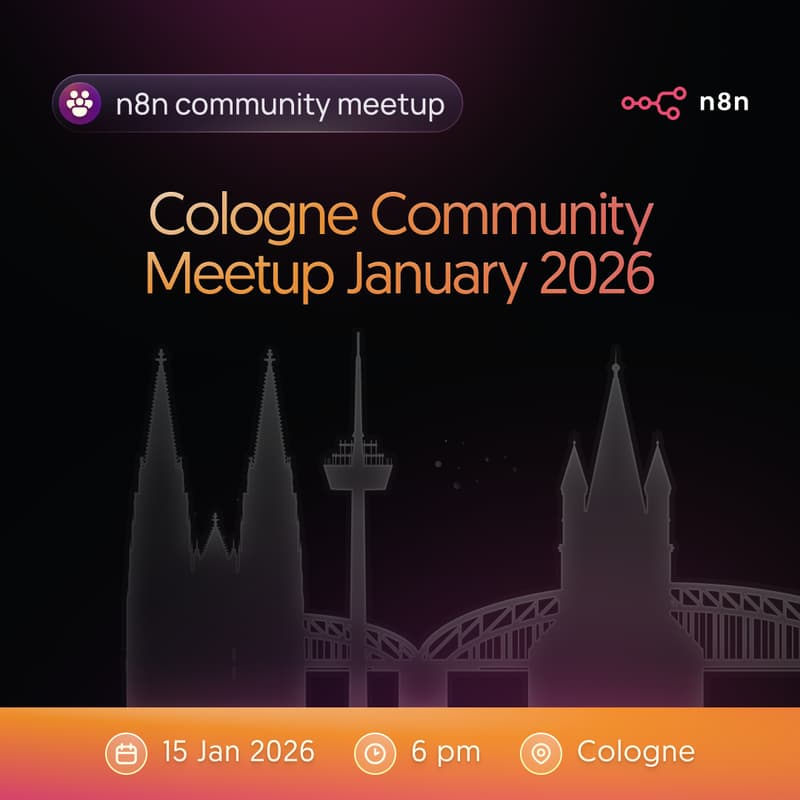 Cover Image for Cologne n8n Meetup