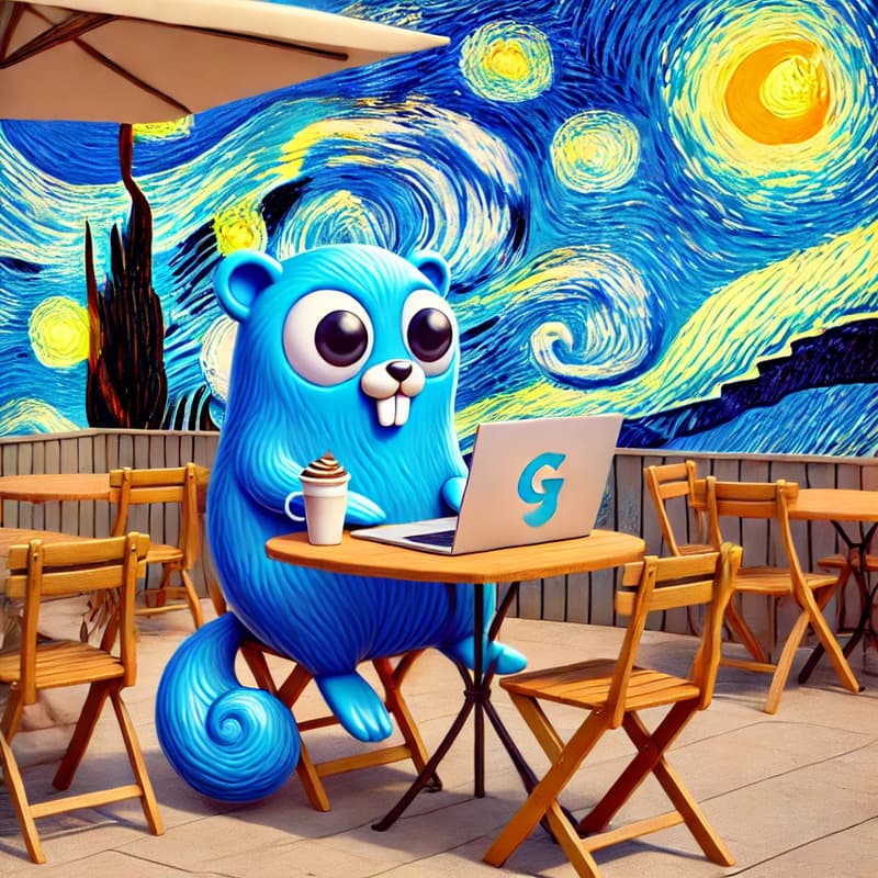 Cover Image for Van Go Café Terrace: a Sunday chat about the Go programming language