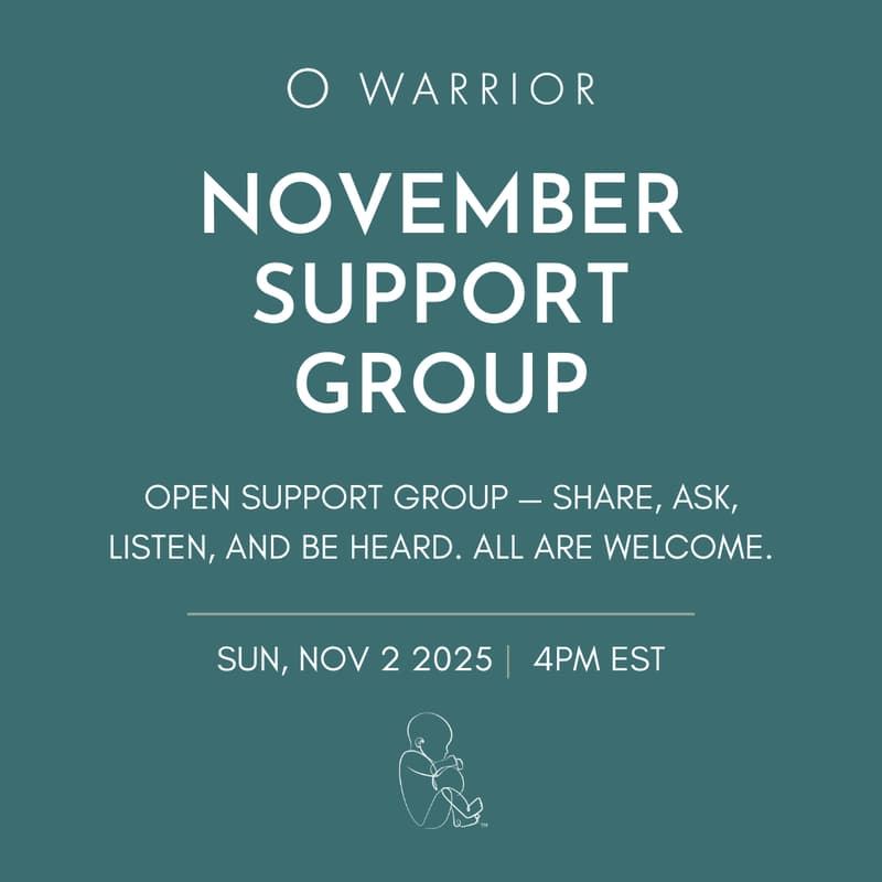Cover Image for O Warrior November Support Group
