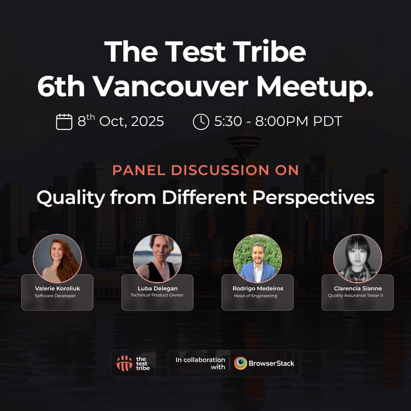 Cover Image for Quality from Different Perspectives | Panel Discussion | Vancouver