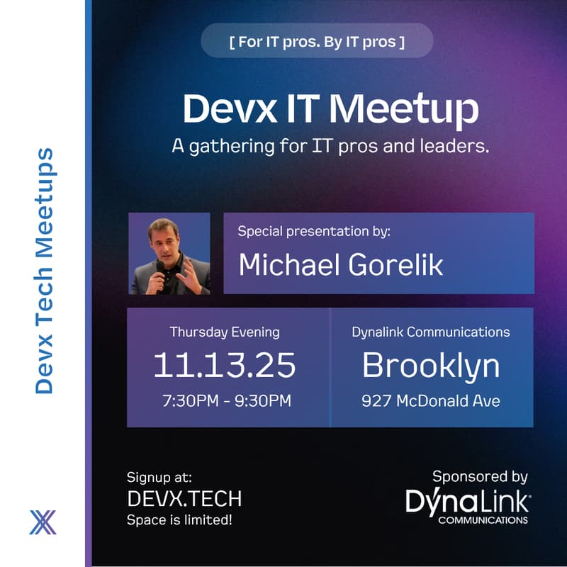 Cover Image for Devx IT Meetup